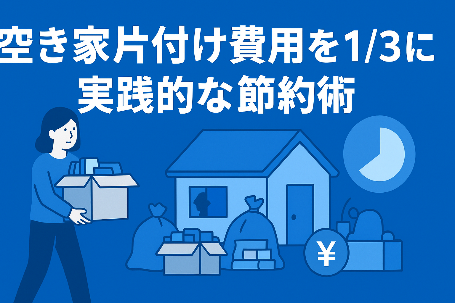 Read more about the article 空き家片付け費用を3分の1に抑える方法【実践的な節約術】